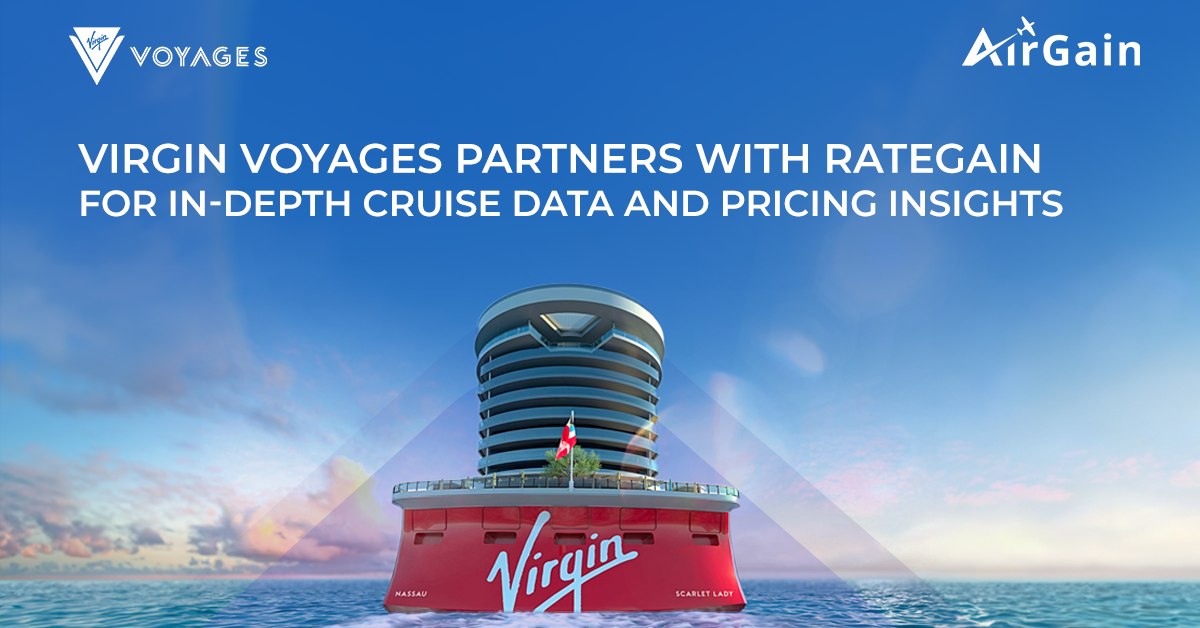 Virgin Voyages Partners with RateGain for In-Depth Cruise Data and Pricing Insights